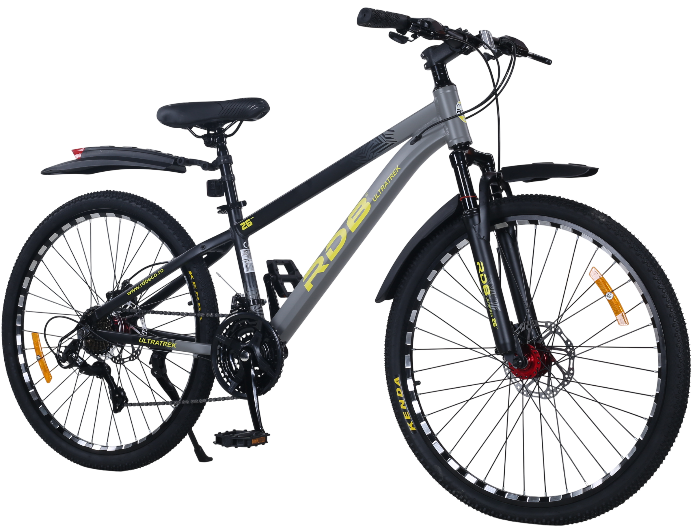 Bicicleta BDF-TZZ200, roata 26 inch, gri